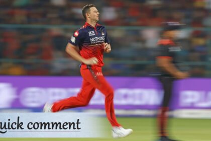 At 35, Josh Hazlewood is arguably amongst the best fast bowlers in the format, almost equal to Jasprit Bumrah. (BCCI/Creimas Photo)