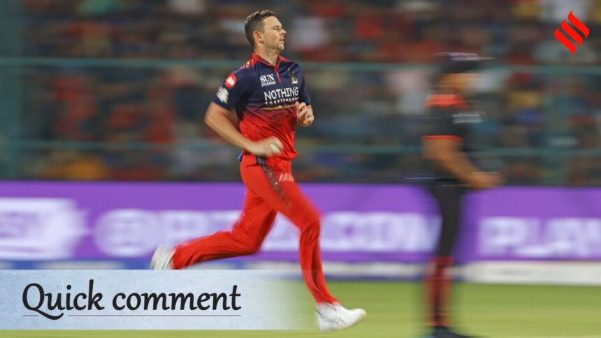 At 35, Josh Hazlewood is arguably amongst the best fast bowlers in the format, almost equal to Jasprit Bumrah. (BCCI/Creimas Photo)