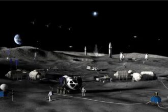 The agency is planning a rapid increase in lunar missions, starting with a surge of robotic and uncrewed landings. Over the next three years alone, Nasa intends to attempt 21 landings to prepare the lunar surface for future human activity.. (Image: Nasa)