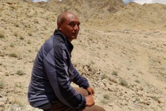 Colonel (retd) Sonam Wangchuk in Leh | Photo: Sajid Ali | ThePrint