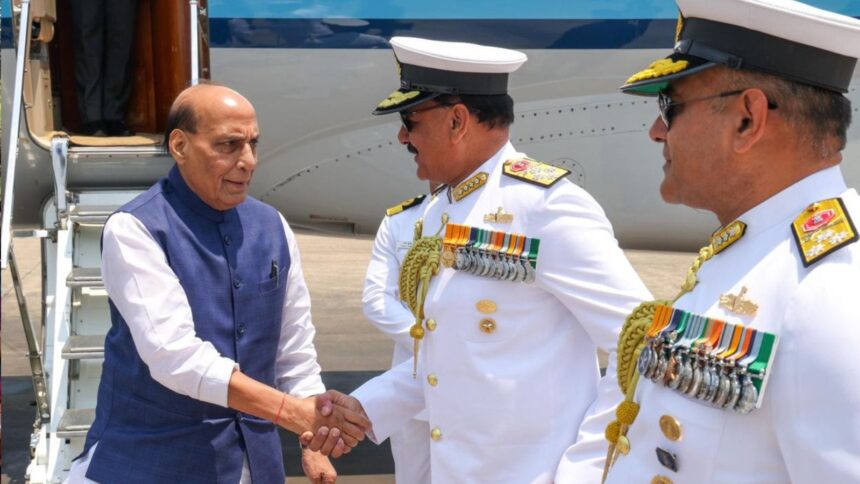 INS Aridhaman has been inducted into the Indian Navy. (Express Photo)