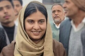 Samajwadi Party MP Iqra Choudhary. (Credit: X/@IqraMunawwar_)