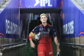 Jacob Bethell has been used as an impact sub by RCB in recent IPL matches, with Phil Salt unavailable due to injury. (BCCI/Creimas Photo)