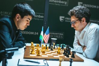Javokhir Sindarov vs Fabiano Caruana Candidates