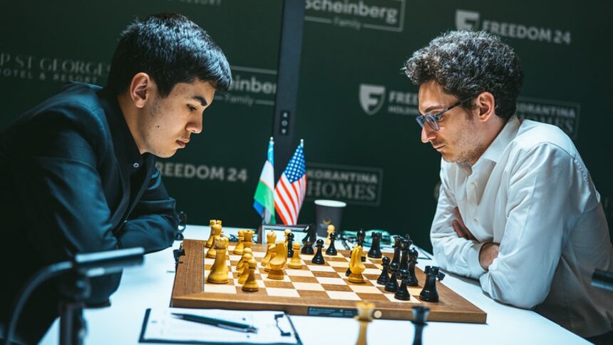 Javokhir Sindarov vs Fabiano Caruana Candidates