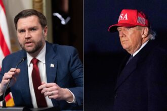 US Vice President JD Vance and President Donald Trump. (AP Photo/File)