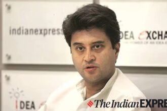 Union Minister Jyotiraditya Scindia