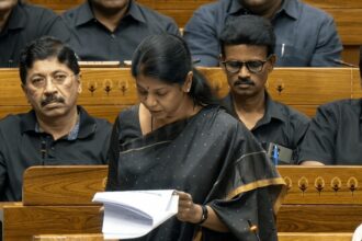 Kanimozhi Karunanidhi in Lok Sabha
