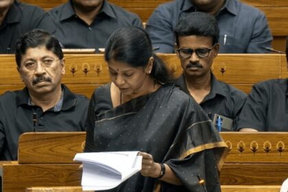 Kanimozhi Karunanidhi in Lok Sabha