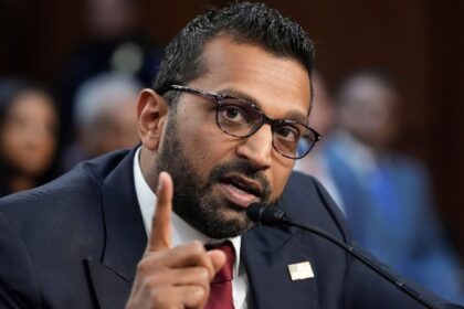 FBI Director Kash Patel sues The Atlantic over ‘drinking’ claims