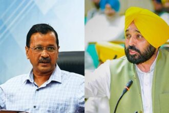 Both Arvind Kejriwal and Bhagwant Mann fielded jibes at Raghav Chadha after his press conference