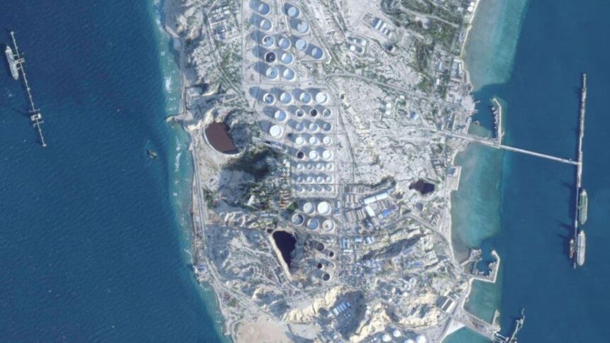 kharg island, iran, us israel strikes, airstrikes,