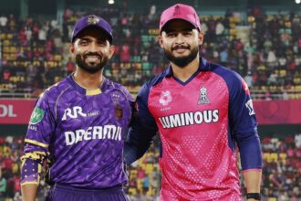 KKR vs RR Toss, IPL 2026: Kolkata play Rajasthan at the Eden Gardens today. (BCCI)