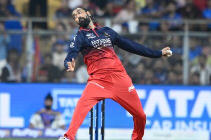 IPL 2026: Krunal Pandya used the short ball ploy during his spell of 1/26 against Mumbai Indians on Sunday. (CREIMAS)