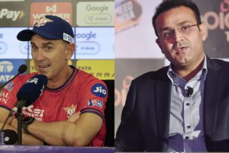 Former India batter Virender Sehwag has slammed the decision and questioned LSG's star-studded backroom staff of head coach Justin Langer as well director of cricket Tom Moody and strategic advisor Kane Williamson (BCCI/File Photo)