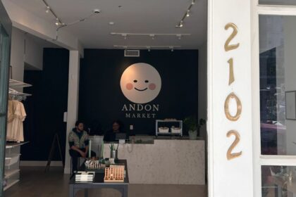 The Andon Market storefront, operated by an autonomous AI system with a $100,000 budget. (Image: Andon Labs)