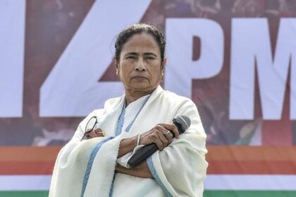 File photo of West Bengal CM Mamata Banerjee during TMC mega rally in Kolkata | PTI