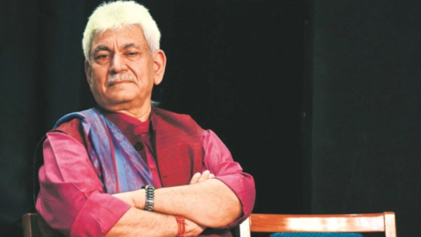 Jammu and Kashmir Lieutenant Governor Manoj Sinha has ordered a magisterial inquiry into a Ganderbal encounter. (File Photo)
