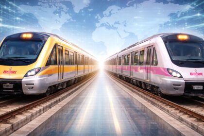 BEML, DMRC MoU focuses on expanding global collaboration in metro rail projects (Image generated using AI)