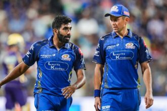 Former MI skipper Shaun Pollock took aim at Mumbai’s bowling unit as the reason for their IPL 2026 slump. (AP Photo)