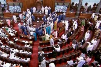 A view of the Rajya Sabha during the Monsoon Session of Parliament in New Delhi, on 11 August 2021 | PTI