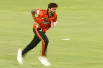 In just a week before the IPL 2026, Nitish Reddy made speed gains of nearly six miles per hour. (CREIMAS)