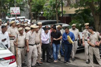 Assam Police searches Khera’s Delhi home, Riniki Bhuyan Sharma, Pawan Khera, Assam Police, Himanta Biswa Sarma, Indian express news, current affairs