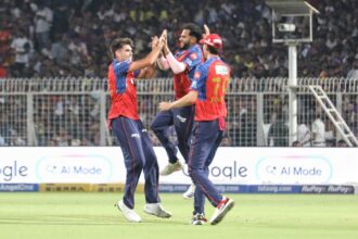 IPL 2026 Points Table: Punjab Kings moved to the top of the standings after the washed out match in Kolkata on Monday. (Express Photo by Partha Paul)