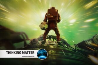 A scene from Project Hail Mary, where interstellar travel meets imaginative biology. (Express Image/TMDB)