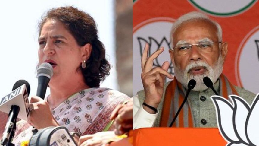Modi targets Congress, Modi targets Congress law pitch in Assam, Narendra Modi, Uniform Civil Code, Communal Violence Bill, Priyanka Gandhi Vadra, Indian express news, current affairs