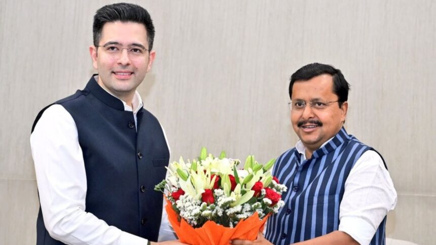 raghav chadha, bjp, rajya sabha