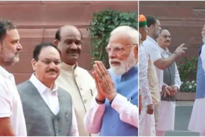 Rahul Gandhi and PM Modi