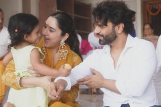Rahul Vaidya and Disha Parmar perform Griha Pravesh at their new Mumbai home
