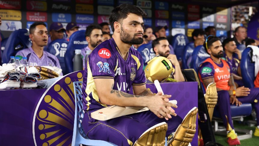 IPL 2026: KKR sent Rinku Singh out to bat at No. 7 against Gujarat Titans. (CREIMAS)