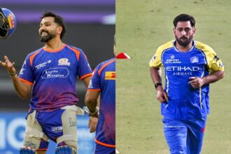 While CSK have shifted their policy towards fielding younger players this season, there still remains question marks over what role 44-year-old MS Dhoni will play when he returns. MI's most consistent batter this season, meanwhile, has been their 38-year-old former captain Rohit Sharma. (PTI Photos)