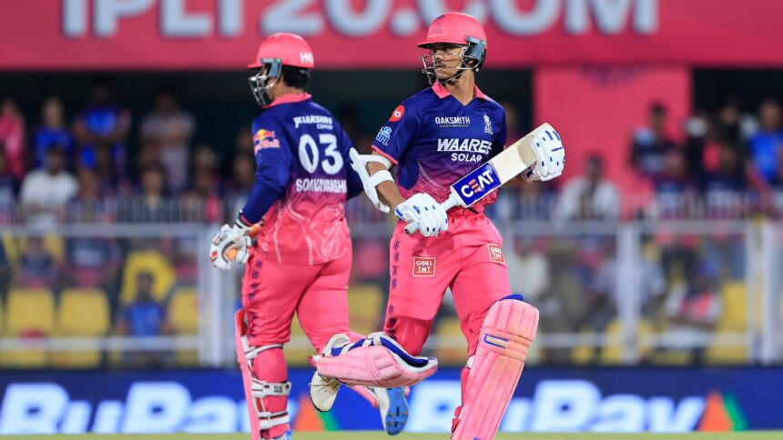 IPL 2026: Jaiswal and Sooryavanshi powered RR to a record-breaking start against MI. (CREIMAS)