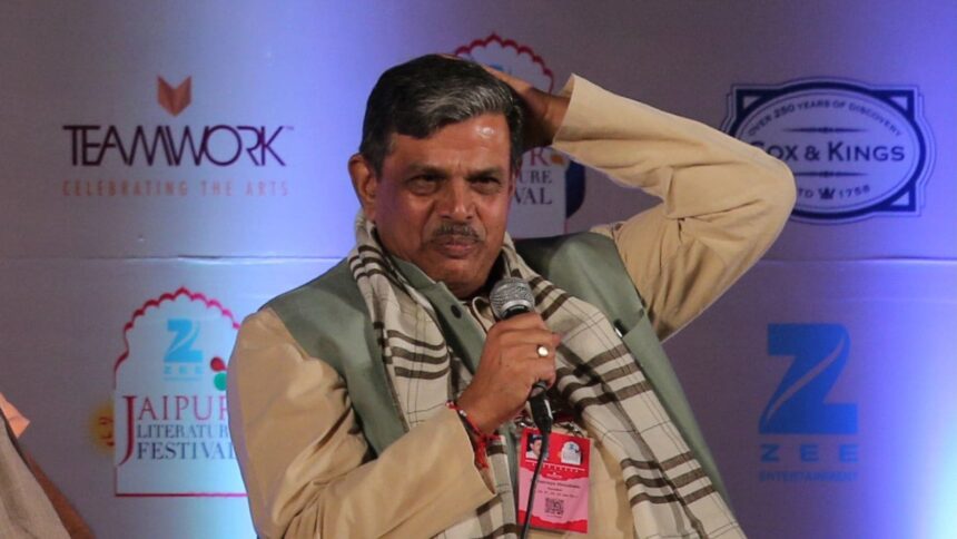 Rashtriya Swayamsevak Sangh General Secretary Dattatreya Hosabale (Express archives)