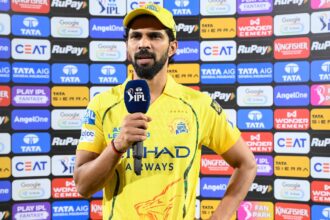 IPL 2026: Chennai Super Kings captain Ruturaj Gaikwad lamented the poor middle-overs batting against SRH. (CREIMAS)