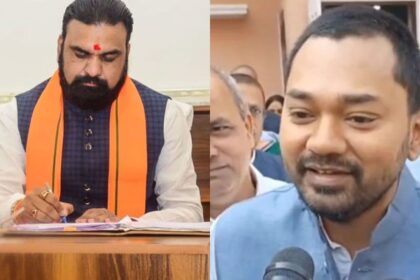 nishat kumar, samrat choudhary, bjp,
