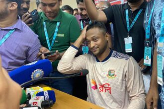 Shakib Al Hasan said that the incident should not have led to the BCB and BCCI’s ties straining. (Express Photo by Pratyush Raj)
