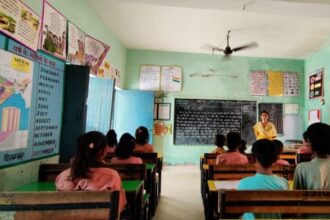 A classroom of a primary school in Shamli district | Urjita Bhardwaj | ThePrint