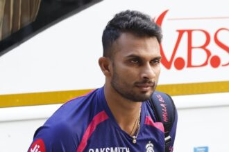 Dasun Shanaka signed by Rajasthan Royals a day later as a replacement for injured England all-rounder Sam Curran. (BCCI/Creimas Photo)