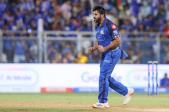 Mumbai Indians' Shardul Thakur in action in IPL 2026. (PHOTO: CREIMAS for IPL)