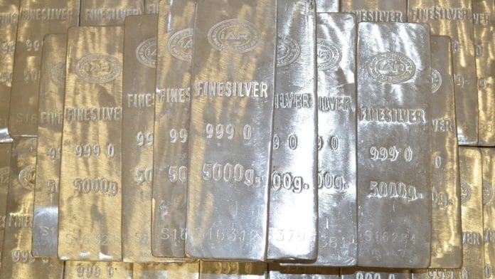 Representational image of silver bars | Credit: Picryl