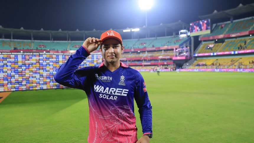 Finch said that an introduction to the Indian T20 team, which is what Sooryavanshi is in line for, would mean that he will be playing in a side that just won a second consecutive T20 World Cup. (BCCI/Creimas Photo)