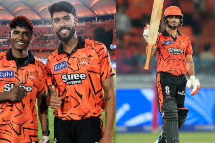 Praful Hinge sakib Hussain Ishan Kishan SRH vs RR