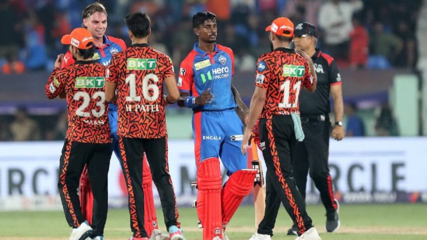 SRH vs DC IPL 2026 Playing 11