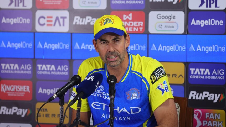 Fleming insisted that transitions take time and stressed on the wealth of the young talent at the team’s disposal. (BCCI/Creimas Photo)