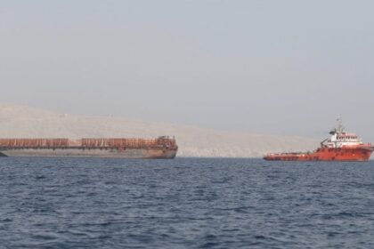 File photo of tug boat moving cargo towards Strait of Hormuz | Representational image | Reuters/Hamad I Mohammed