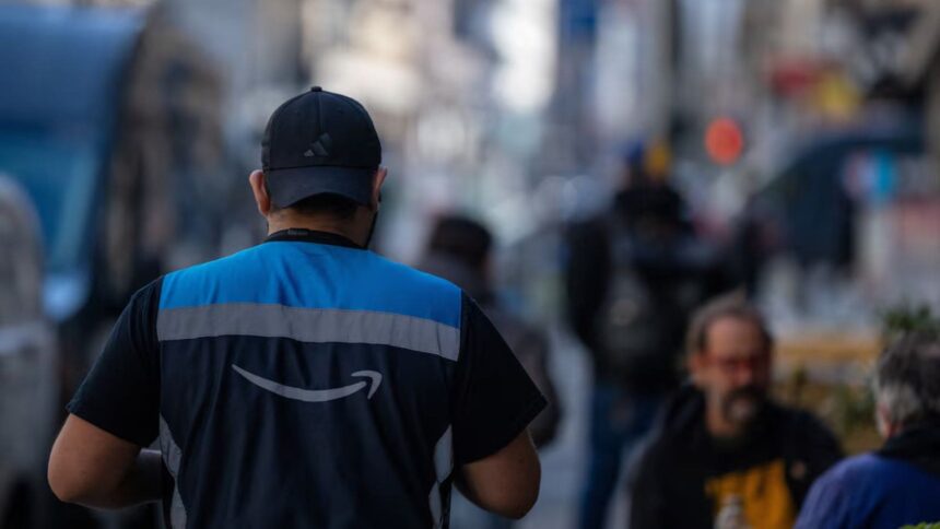 Using artificial intelligence, Connect Talent can conduct AI-led interviews around the clock and prepare notes for recruiters, ⁠all without human intervention. Amazon ⁠last year hired around 250,000 seasonal workers leading up to the holidays. (Image: Reuters)